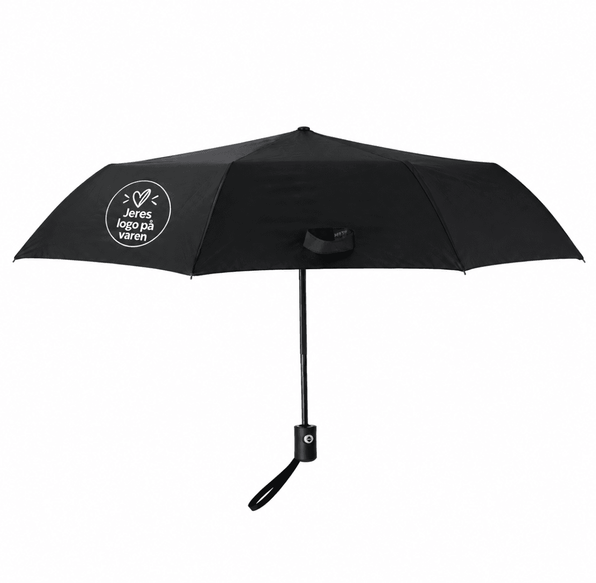 Taskeparaplyer med logo | Ø98 | Stormsikker