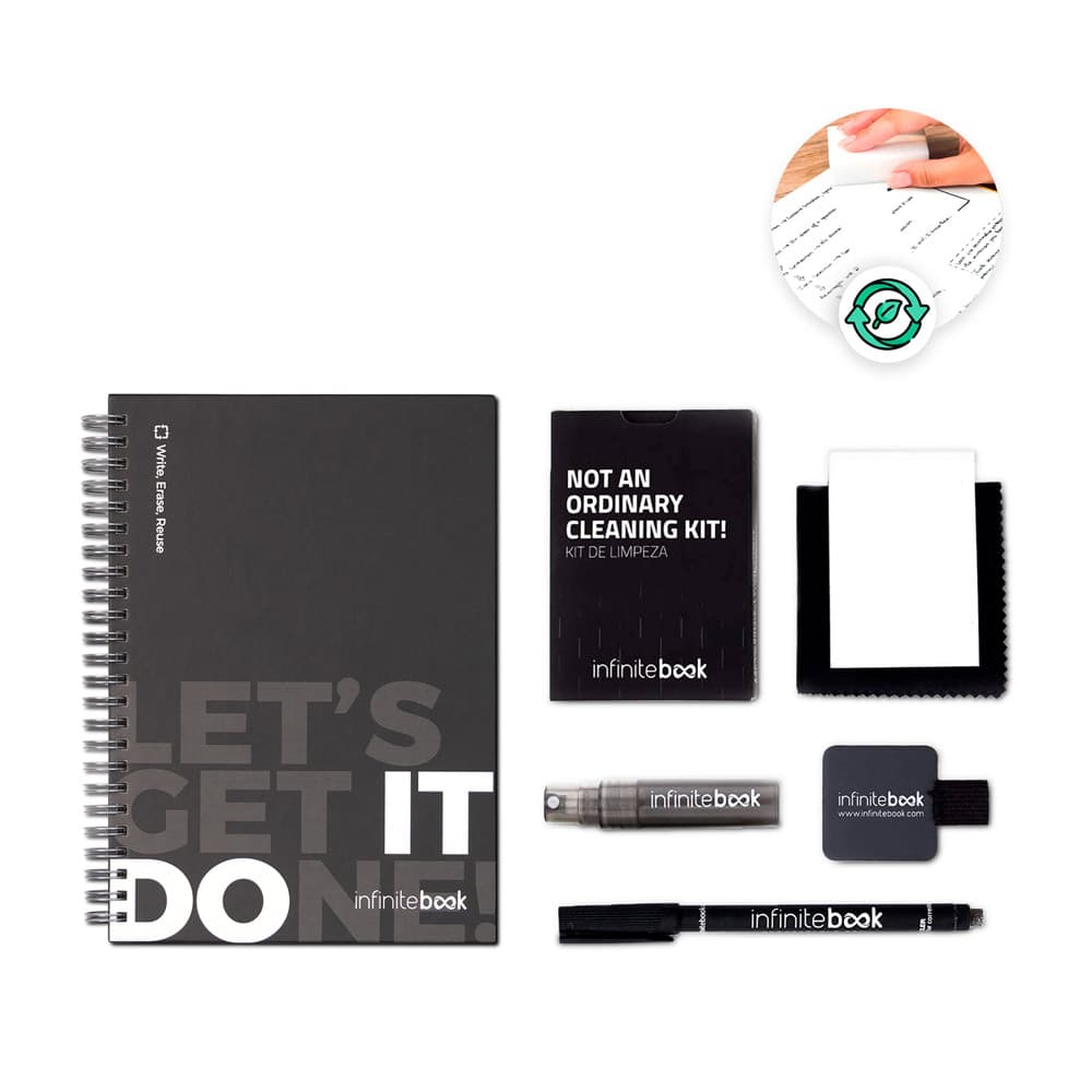 Notesbog med logo Whiteboard